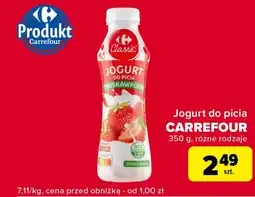 Globi Jogurt do picia CARREFOUR 350g oferta