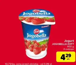 Globi Jogurt JOGOBELLA ZOTT 400 g oferta