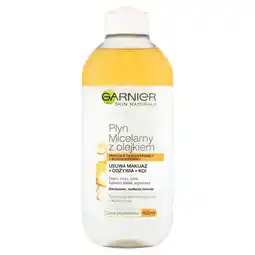 Rossmann Garnier Skin Naturals Płyn micelarny z olejkiem 400 ml oferta