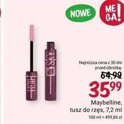 Rossmann Tusz do rzęs Maybelline oferta