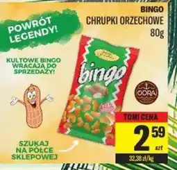 TomiMarkt Bingo Chrupki orzechowe 80g oferta
