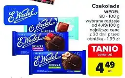 Carrefour Czekolada gorzka z cząstkami malinowymi E. wedel maestria oferta