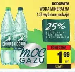 TomiMarkt Rodowita Woda mineralna 1,5l oferta