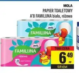 TomiMarkt Mola Papier toaletowy A'8 Familijna biała, rowa oferta