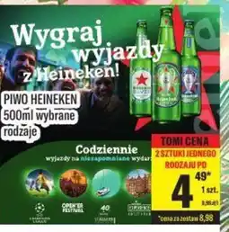 TomiMarkt Piwo Heineken 500ml oferta