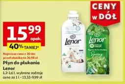 Auchan Płyn do płukania Lenor oferta