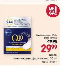 Rossmann Nivea, krem regenerujący na noc, 50 ml oferta