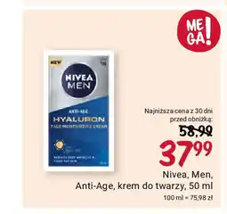 Rossmann Nivea, Men, Anti-Age, krem do twarzy, 50 ml oferta
