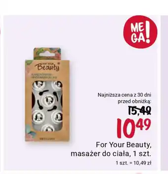 Rossmann For Your Beauty, masażer do ciała oferta