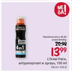 Rossmann L'Oréal Paris, antyperspirant w sprayu, 150 ml oferta