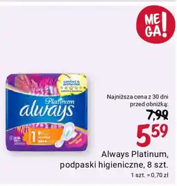 Rossmann Always Platinum, podpaski higieniczne, 8 szt. oferta