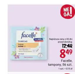 Rossmann Facelle, tampony, 56 szt. oferta