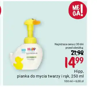 Rossmann Hipp, pianka do mycia twarzy i rąk, 250 ml oferta