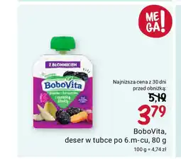 Rossmann BoboVita, deser w tubce po 6.m-cu, 80 g oferta