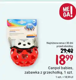 Rossmann Canpol babies, zabawka z grzechotką oferta
