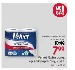 Rossmann Velvet, Extra Long, ręcznik papierowy, 2 szt. oferta