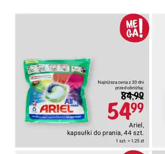 Rossmann Ariel, kapsułki do prania, 44 szt. oferta