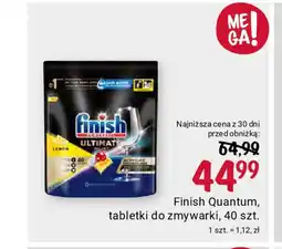 Rossmann Finish Quantum, tabletki do zmywarki, 40 szt. oferta