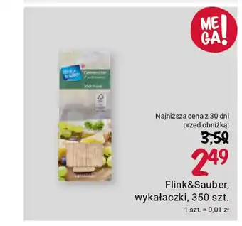 Rossmann Flink&Sauber, wykałaczki, 350 szt. oferta