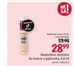 Rossmann Maybelline, korektor do twarzy z gąbeczką, 6,8 ml oferta