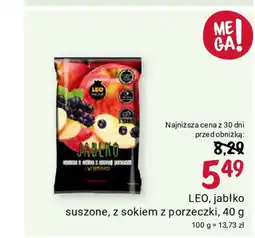 Rossmann LEO, jabłko suszone, z sokiem z porzeczki, 40 g oferta