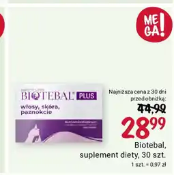 Rossmann Biotebal, suplement diety, 30 szt. oferta