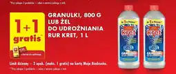 Biedronka GRANULKI, 800 G LUB ŻEL DO UDROŻNIANIA RUR KRET, 1 L oferta