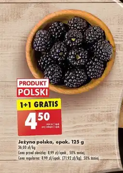 Biedronka Jeżyna polska, 125 g oferta