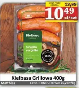 Marmax Matthias Kiełbasa Grillowa 400g oferta