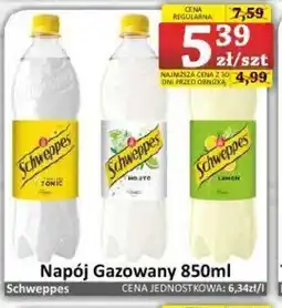 Marmax Schweppes Napój gazowany 850ml oferta