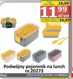 Podwójny pojemnik na lunch