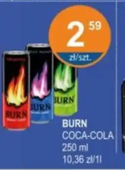 Rabat Burn Coca-Cola 250 ml oferta