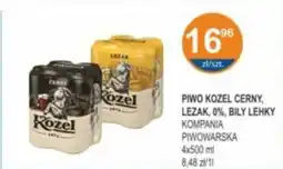 Rabat Kozel Czarny, Lak, 0%, Biały Lekki 4x500ml oferta