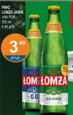 Piwo Łomża Jasne Van Pur 500 ml
