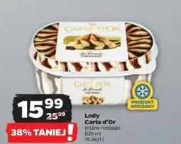 Netto Lody Carte d'Or 825ml oferta