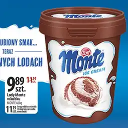 Delisso Delikatesy Monte Lody Monte w kubku 400g oferta
