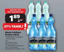 Netto Woda źródlana Żywiec Zdrój 1,5l oferta