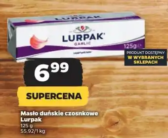 Netto Masło duńskie czosnkowe Lurpak 125g oferta