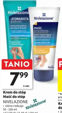 Intermarche Nivelazione Krem do stóp lub Maś PROMO do stóp oferta