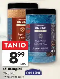 Intermarche ON LINE Sól do k FOAMING BATH SALT PENIACA SOL DO KAFELIpieli, wybrane rodzaje 480g oferta