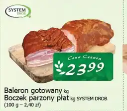 Cezar Delikatesy Baleron gotowany, Boczek parzony płat kg oferta