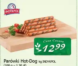 Cezar Delikatesy Parówki Hot-Dog kg INDYKPOL oferta