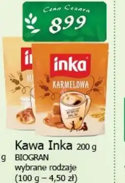 Cezar Delikatesy Kawa Inka 200g BIOGRAN oferta