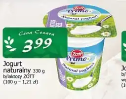 Cezar Delikatesy Zott Prime Jogurt naturalny 330 g oferta