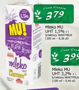 Cezar Delikatesy Mleko MU UHT 1,5% 1l oferta