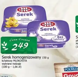 Cezar Delikatesy Mlekovita Serek homogenizowany 150 g oferta