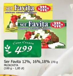 Cezar Delikatesy Ser Favita 12%, 16%, 18% 270g oferta