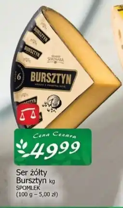 Cezar Delikatesy Ser żółty Bursztyn SPOMLEK 1 kg oferta