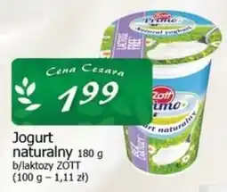 Cezar Delikatesy Jogurt naturalny 180 g oferta