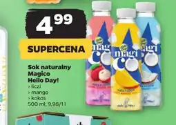 Netto Sok naturalny Magico Hello Day! 500 ml oferta